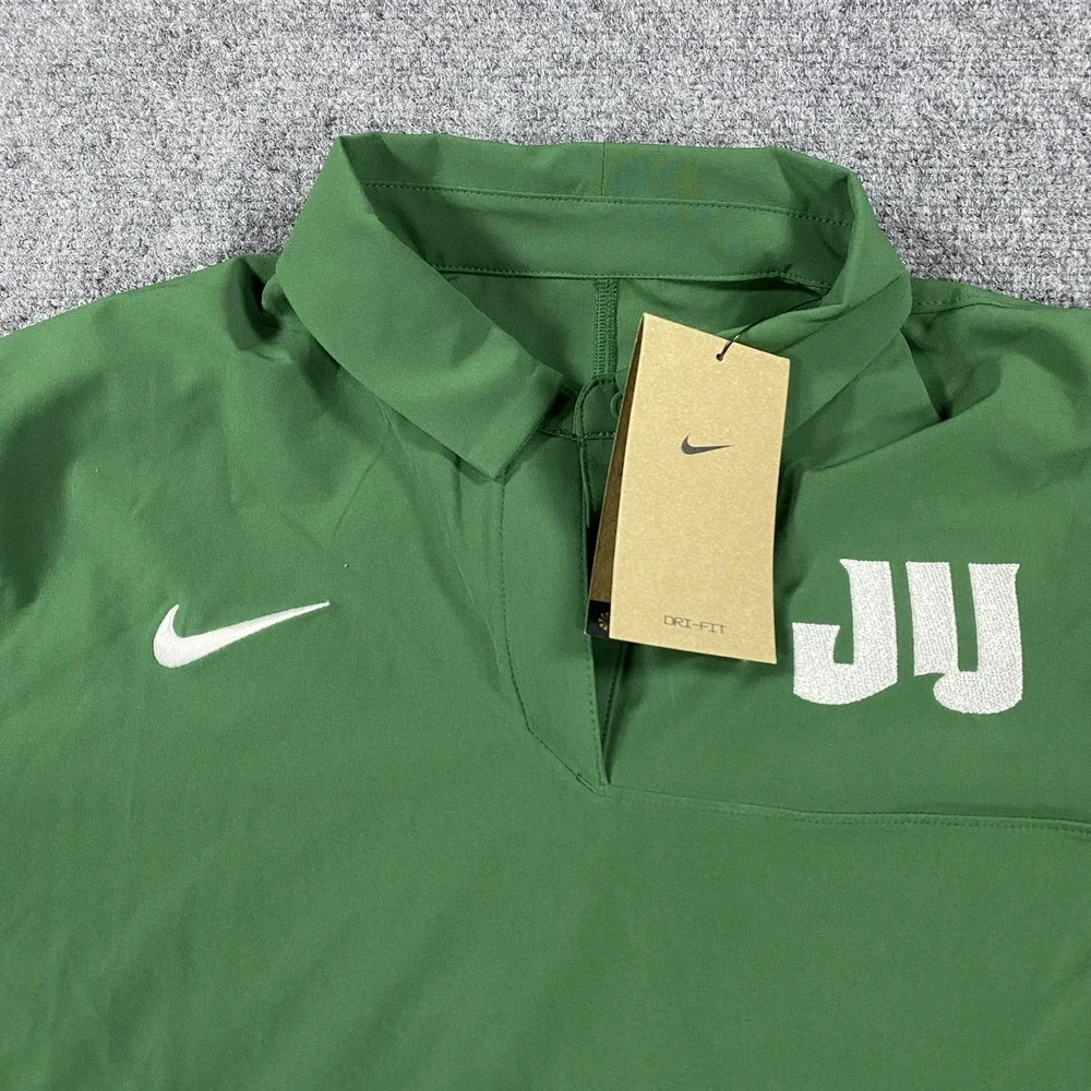 Nike Jacksonville University Polo Womens Medium Green JU Dolphins NEW